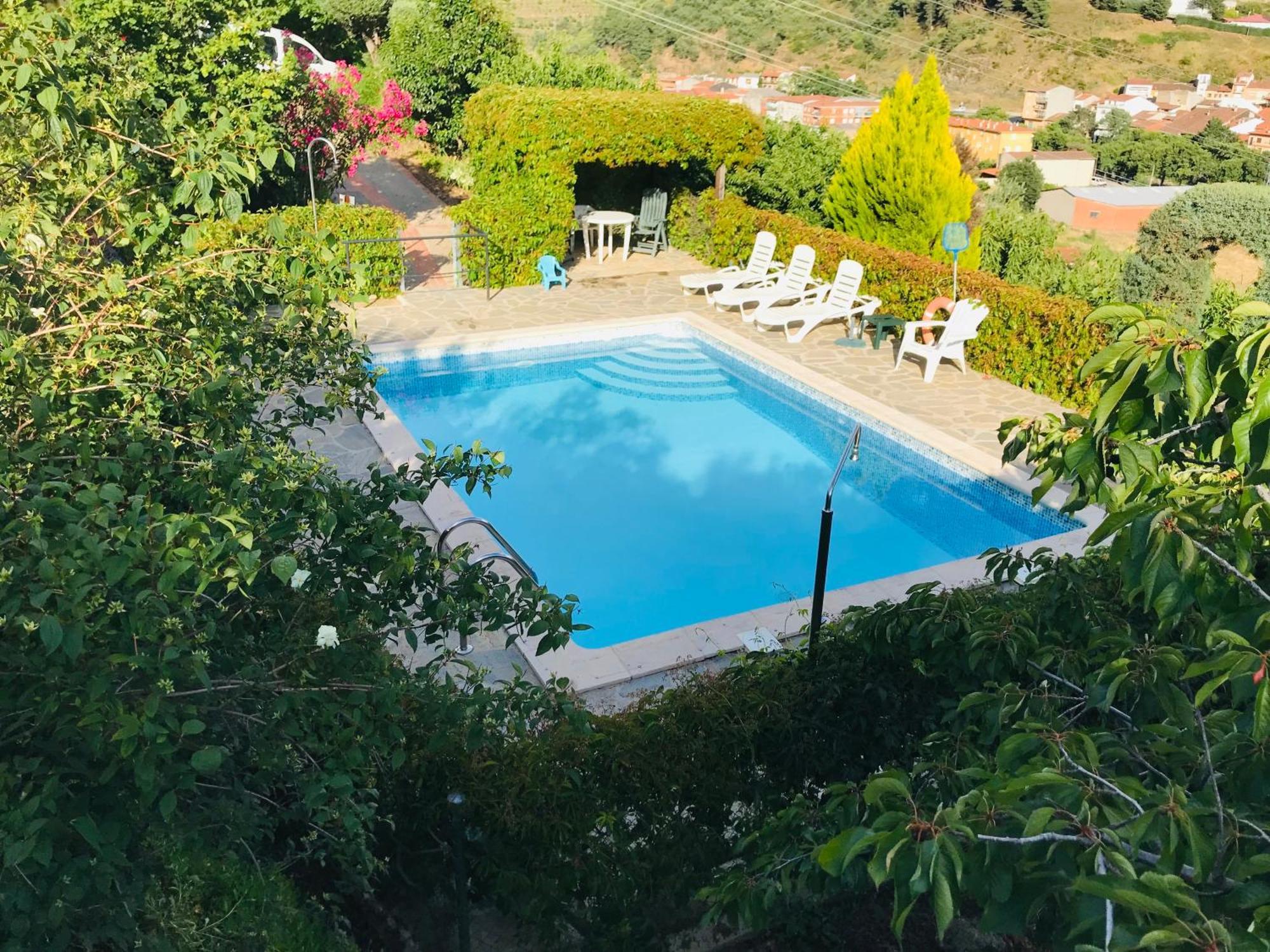 Vila La Vina Navaconcejo Exteriér fotografie