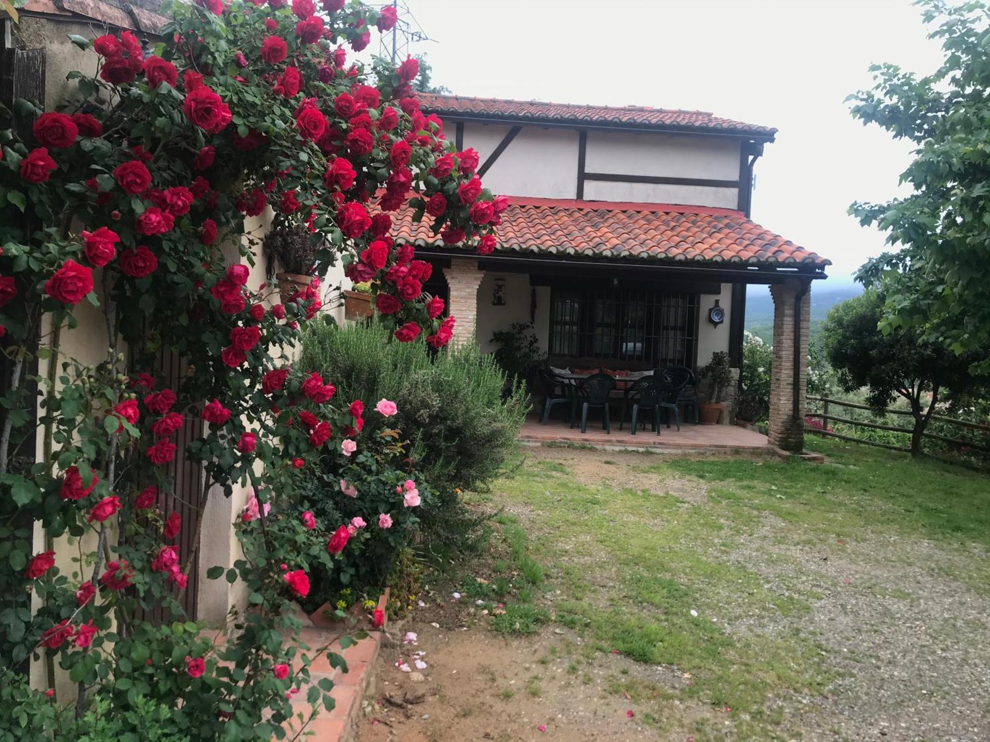 Vila La Vina Navaconcejo Exteriér fotografie